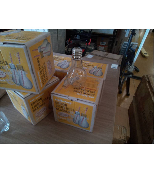 VERRE LE LOT PAILLE EN CAISSE