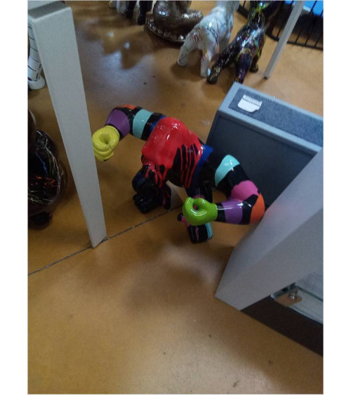 GORILLE BOXEUR 50CM