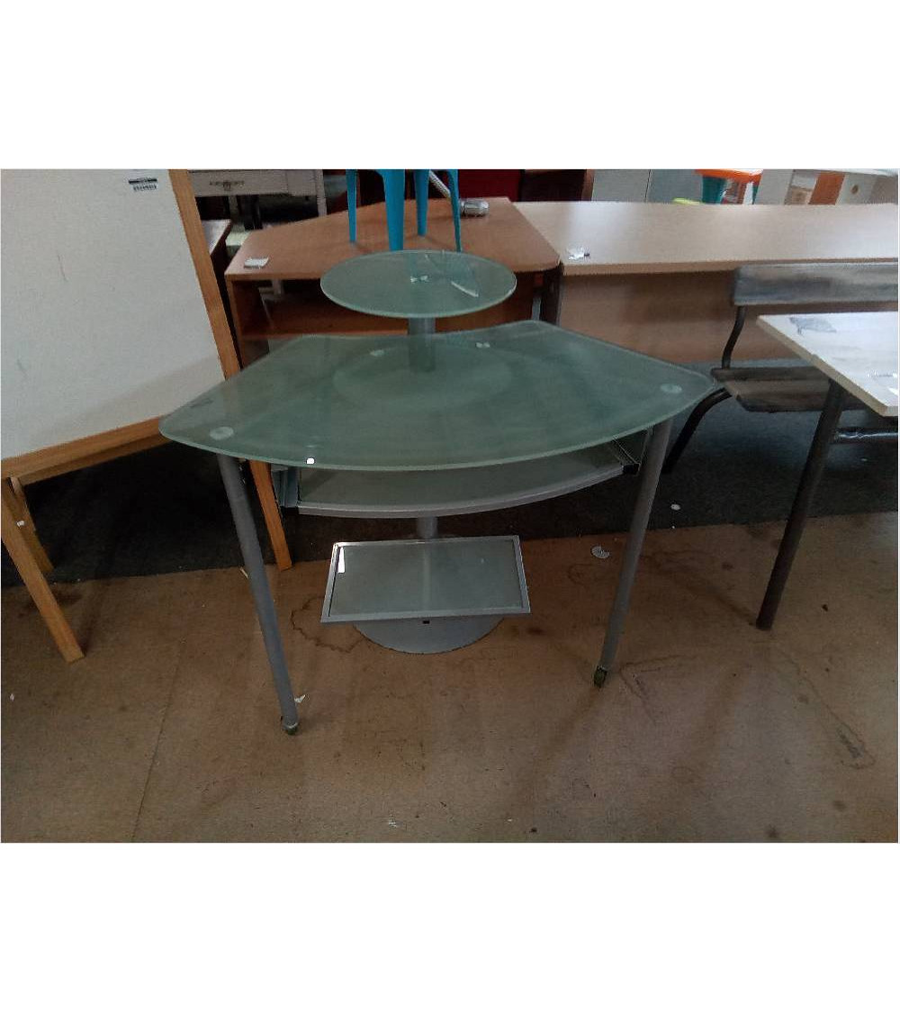 BUREAU VERRE