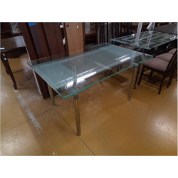 TABLE VERRE ALLONGES