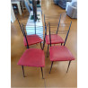 LOT DE 4 CHAISES