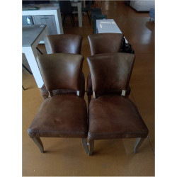 LOT DE 4 CHAISES