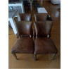 LOT DE 4 CHAISES