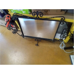 MIROIR FER FORGE