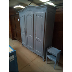 ARMOIRE ST L XV PEINTE