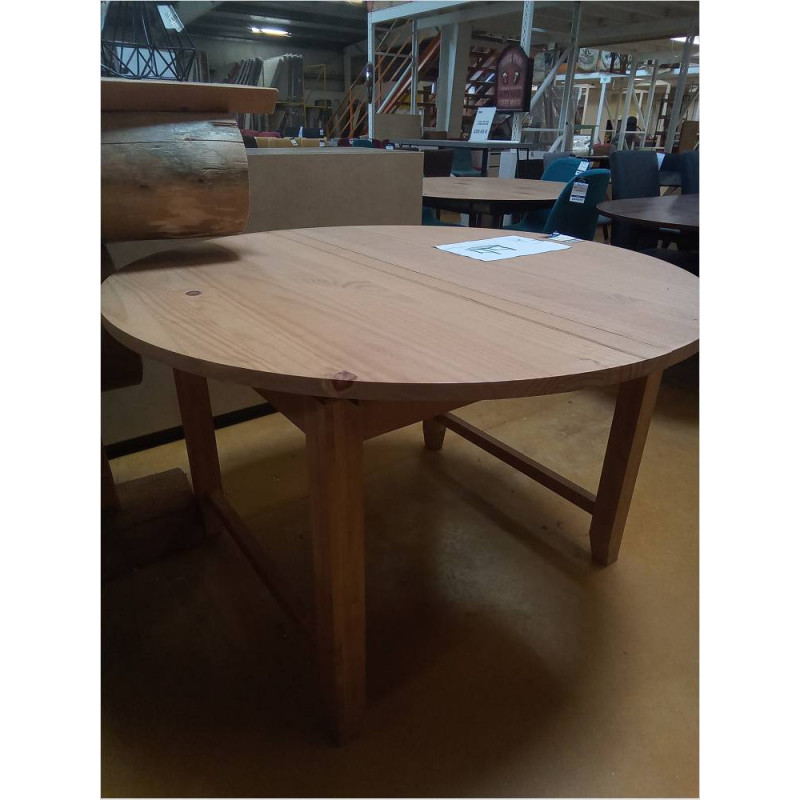 TABLE RONDE ALLONGE