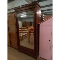 ARMOIRE 1 PORTE MIROIR