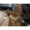 CHAISE TISSU JAUNE