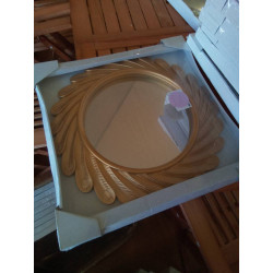 MIROIR ROND CADRE DECORE HB85