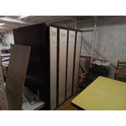 VESTIAIRE METAL 4 PORTES