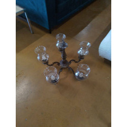 LUSTRE 5 BRANCHES COUPELLES