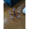 LUSTRE 5 BRANCHES COUPELLES