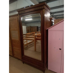 ARMOIRE 1 PORTE MIROIR