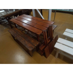 TABLE BANCS ALLONGE