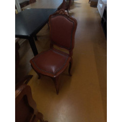 LOT DE 4 CHAISES ST L XV 