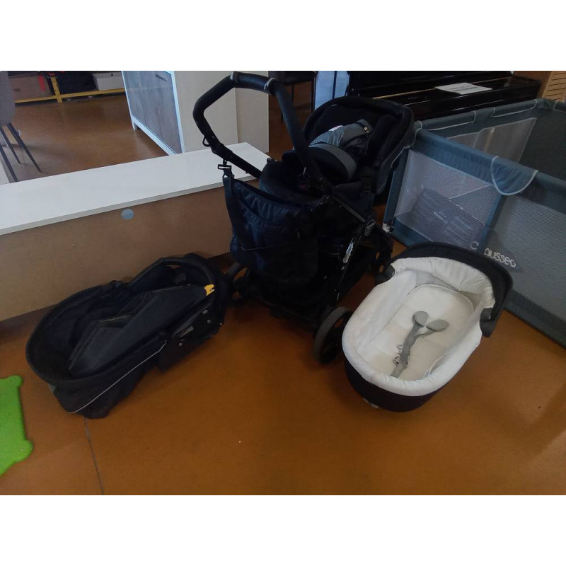 LANDAU POUSSETTE COSY BASE ISOFIX PORTE BEBE SAC