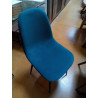 CHAISE TISSU BLEU