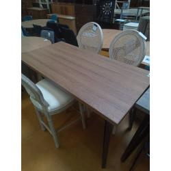 TABLE BAR 140CM FACON CHENE...