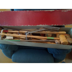 JEU CROQUET 67 JOSCO AVEC SA BOITE