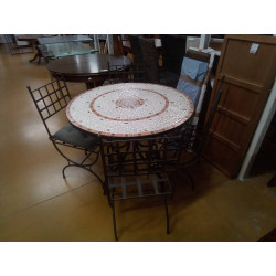 TABLE DE JARDIN 4 CHAISES