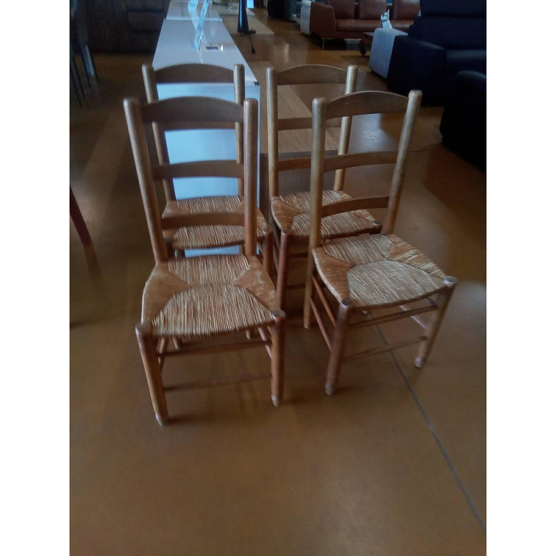 LOT DE 4 CHAISES