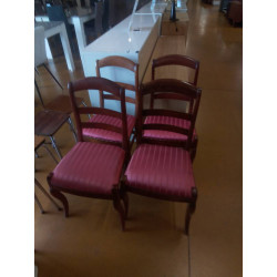 LOT DE 4 CHAISES 