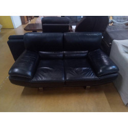 CANAPÉ 2 PLACES CUIR