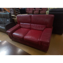 CANAPE 2 PLACES CUIR