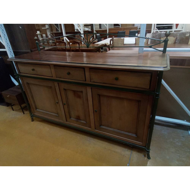 BAHUT BAS METAL BOIS