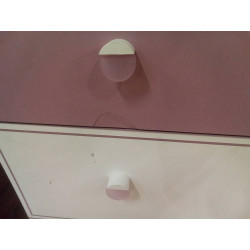 COMMODE 3 TIROIRS MIROIR
