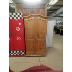 PENDERIE 2 PORTES 1 TIROIR PIN