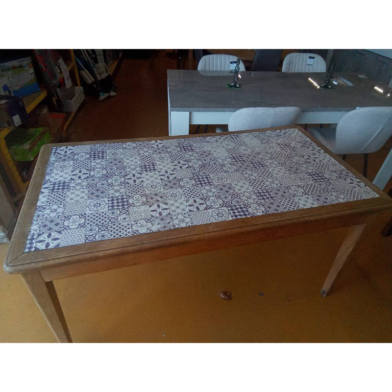 TABLE MOTIF MOSAÏQUE 