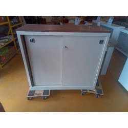 ARMOIRE BASSE MÉTAL 