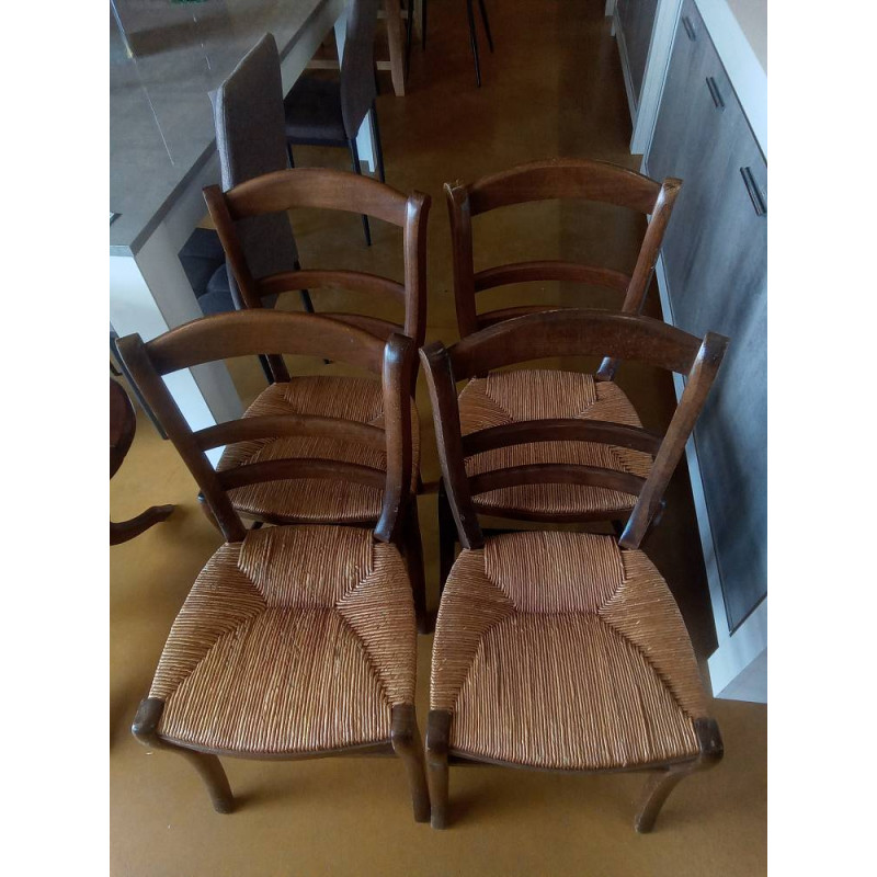 LOT DE 4 CHAISES