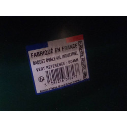 BAQUET OVALE INDUS 45L