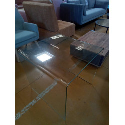 TABLE BASSE VERRE