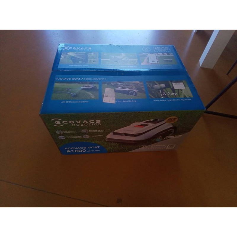 ROBOT TONDEUSE ECOVACS GOAT A1600 LIDAR PRO JAMAIS SERVI
