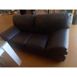 CANAPE 2 PLACES CUIR