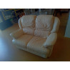 CANAPE 2 PLACES CUIR 