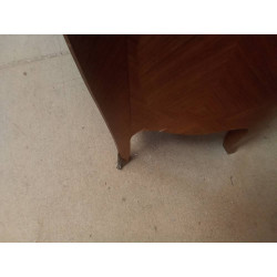 COMMODE ST L XV DESSUS MARBRE CLES