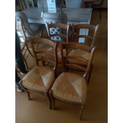 LOT DE 4 CHAISES