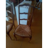 LOT DE 6 CHAISES