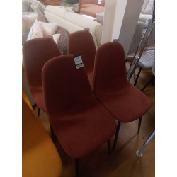CHAISE TISSU CORAIL