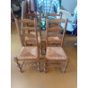 LOT DE 4 CHAISES