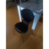 CHAISE EN BOIS NOIR
