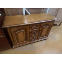 BUFFET 2 PORTES 4 TIROIRS