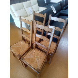 LOT DE 4 CHAISES