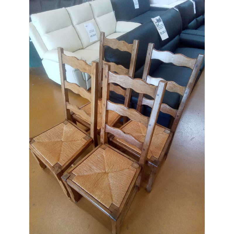 LOT DE 4 CHAISES