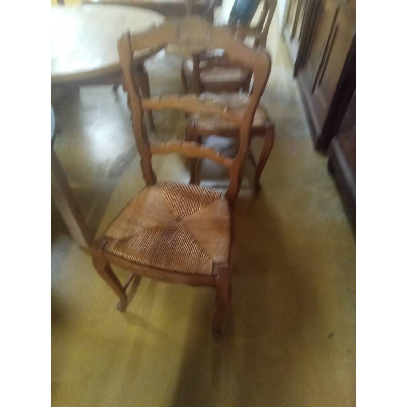 LOT DE 6 CHAISES