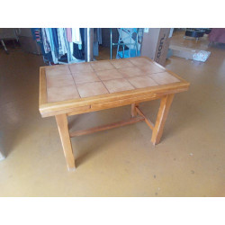 TABLE CARRELEE ALLONGES